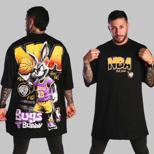 Camiseta Oversize Yaya's Bugs Bunny - NBA