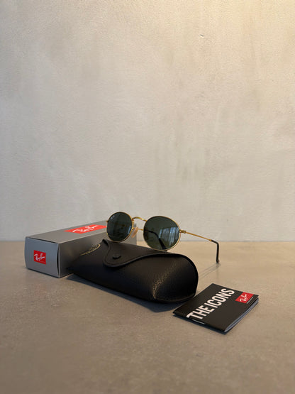 RAYBAN Oval Arista Green -7033