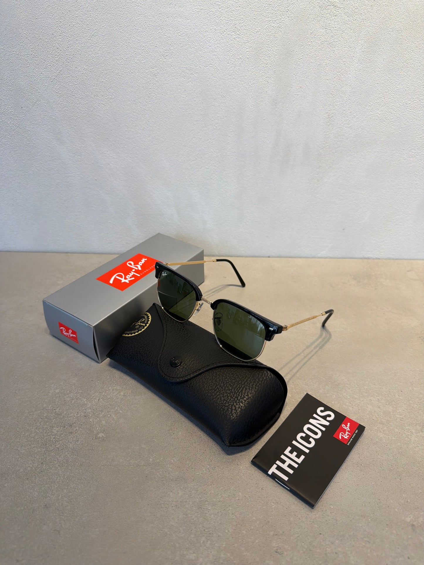 RAYBAN New Club Master Arista Green - 7155