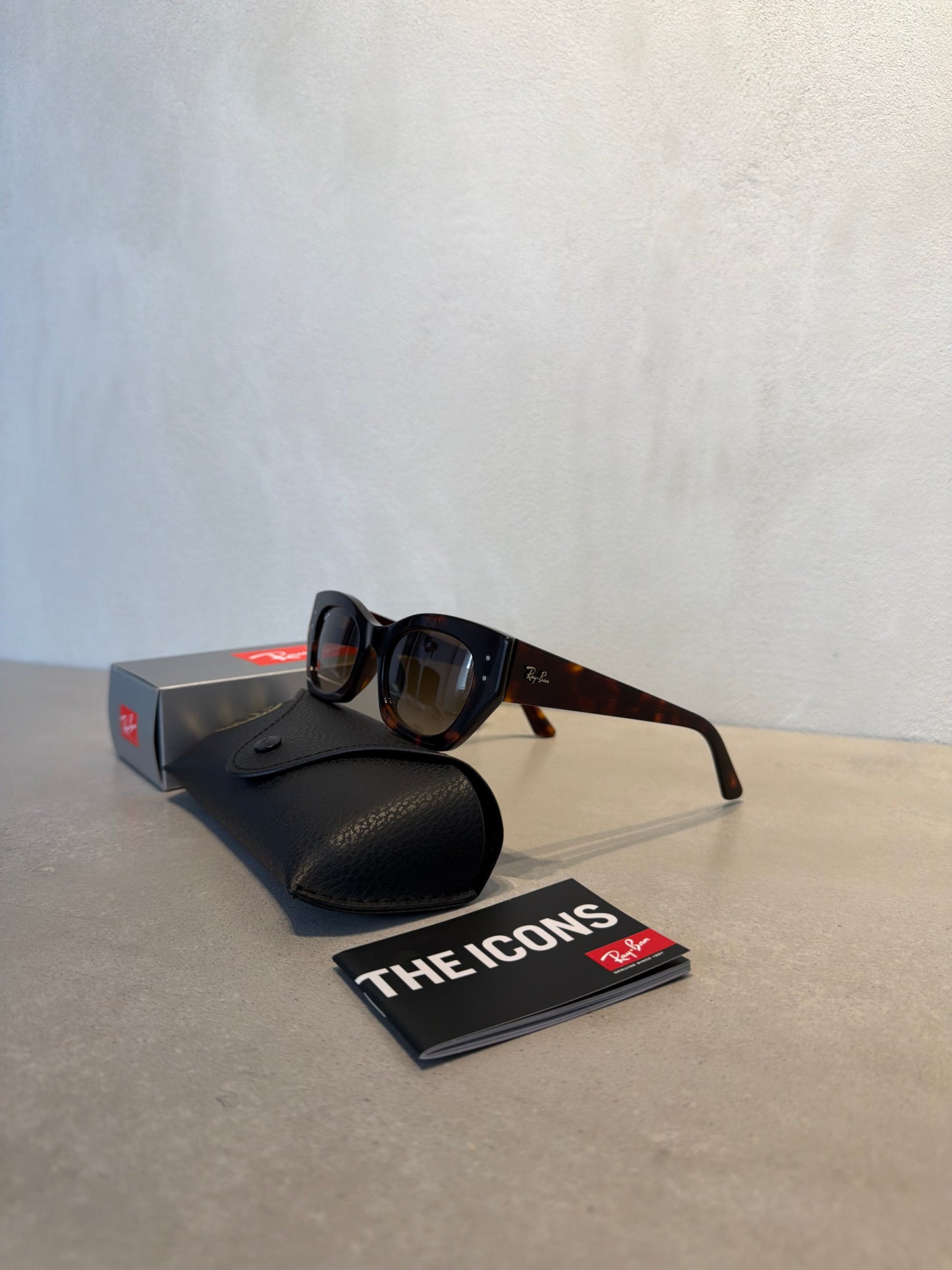 RAYBAN ZENA BIO-BASED Brown Polished Havana - 7164