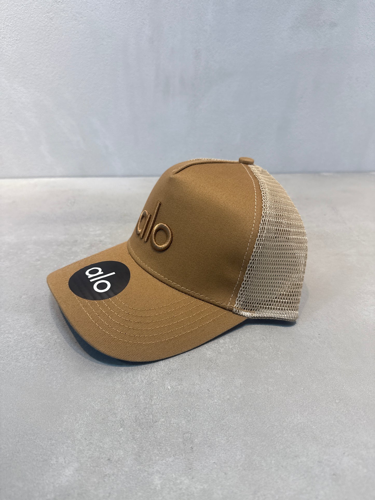 Gorra alo - Café y Beige