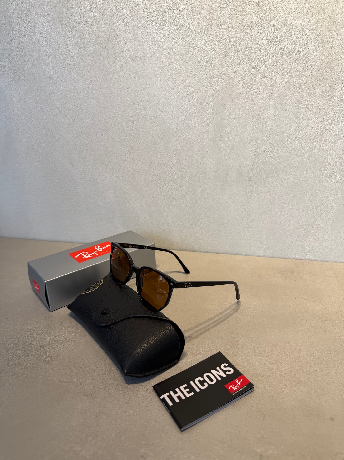 RAYBAN ELLIOT Brown Polished Havana - 7157