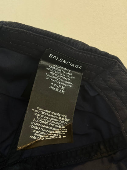 Gorra Balenciaga DUPE - Negra Parches - 7133