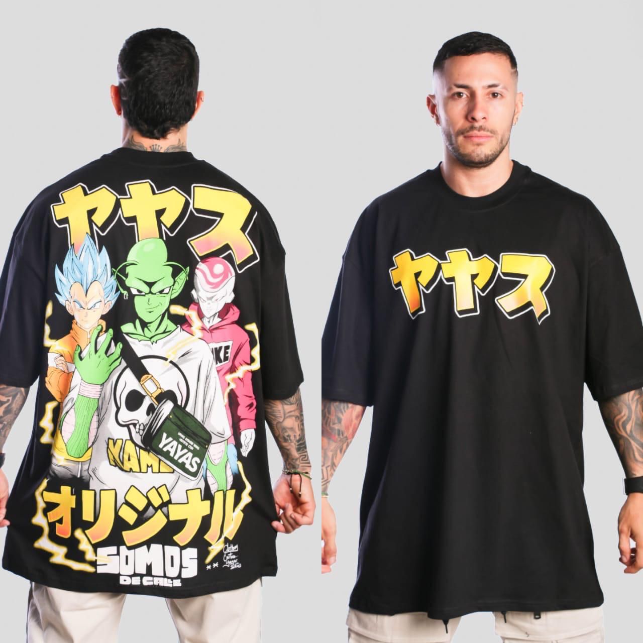 Camiseta Oversize Yaya's Dragon Ball Crew