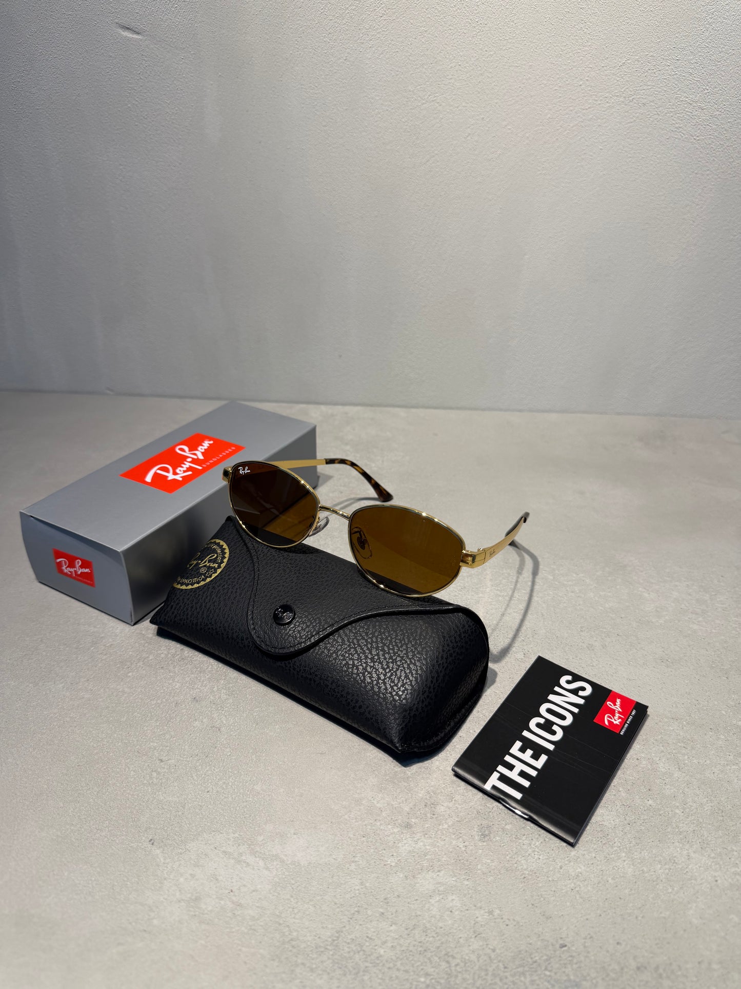 RAYBAN RB3774D brown - 7175