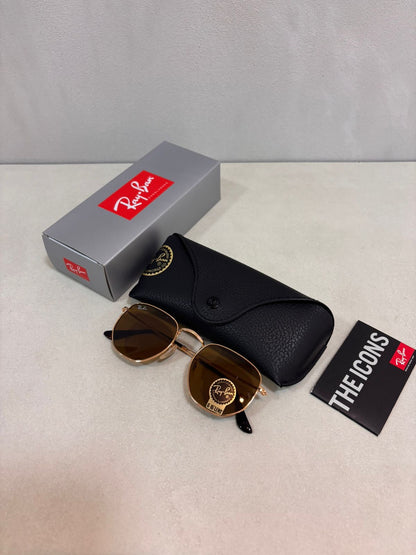 RAYBAN Hexagonal Arista Brown -7017