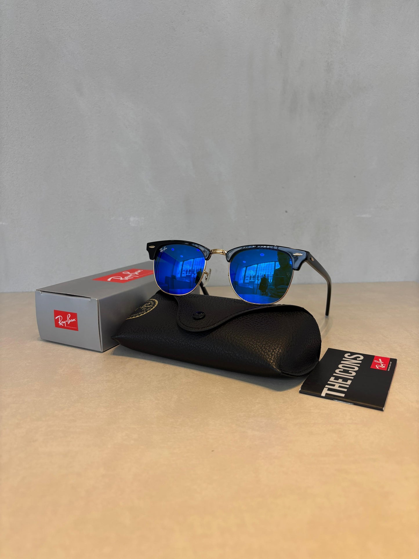 Club Master Mirror Blue