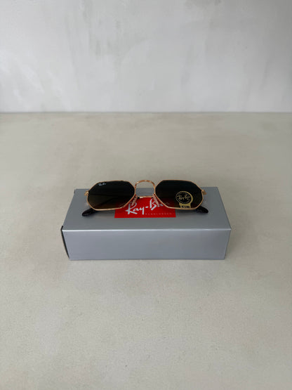 Octagonal Gradient Brown