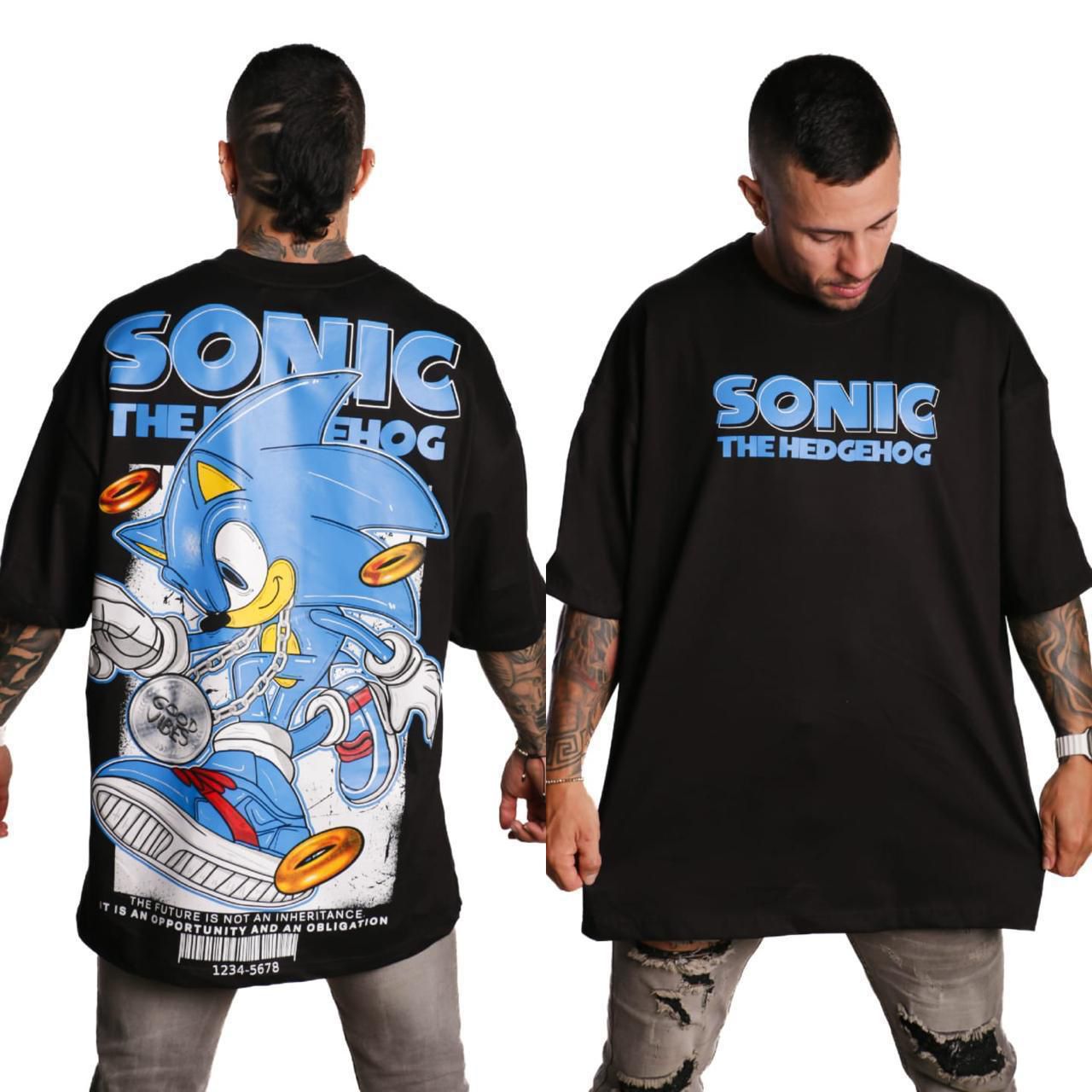 Yaya's Sonic The Hedgehog Oversize T-shirt