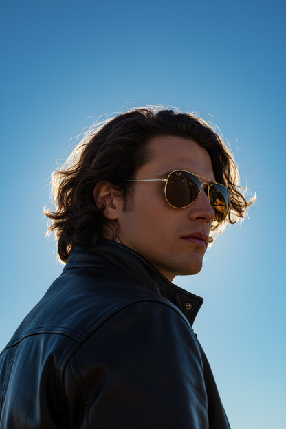 RAYBAN Aviador Arista Brown -7002