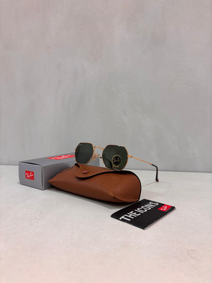 Octagonal Arista Green