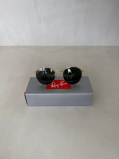 Round Metal Arista Green