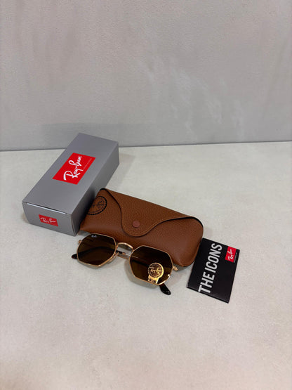 Octagonal Arista Brown