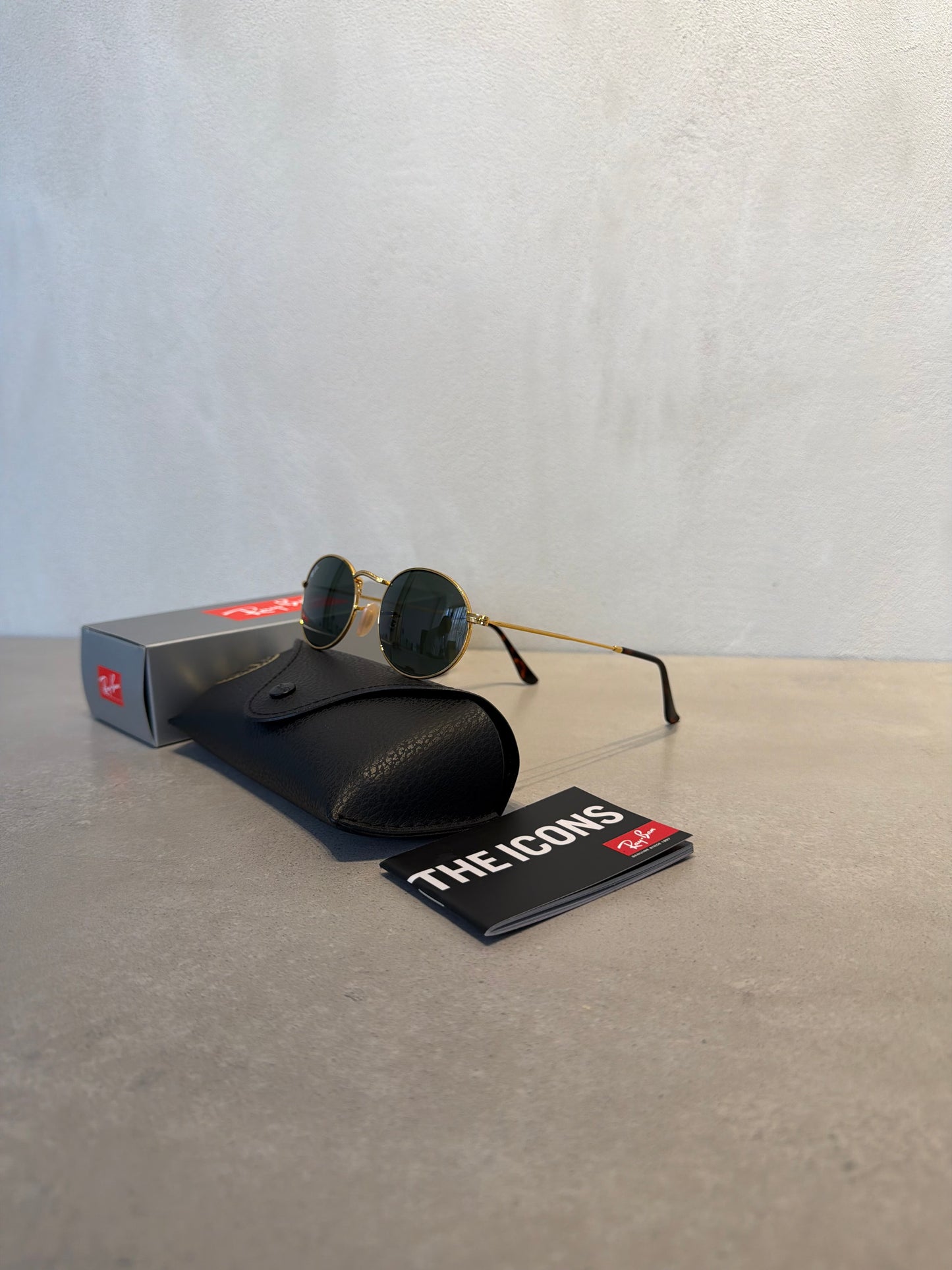 RAYBAN Oval Arista Green -7033