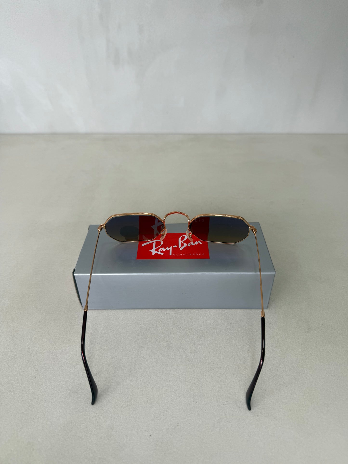 Octagonal Gradient Brown