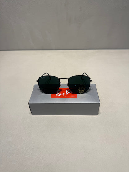 Hexagonal Black Grey