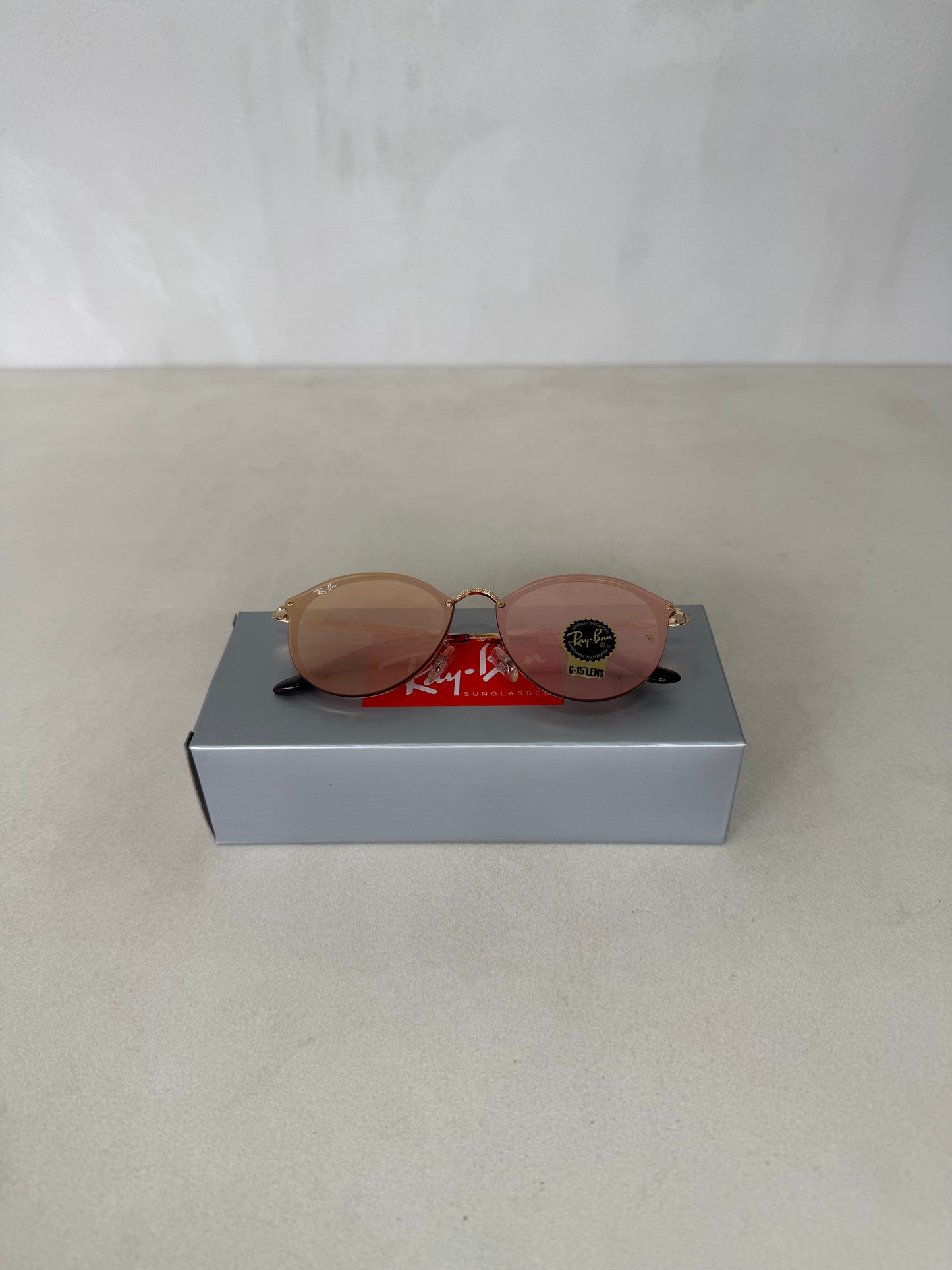 Round Blaze Mirror Pink