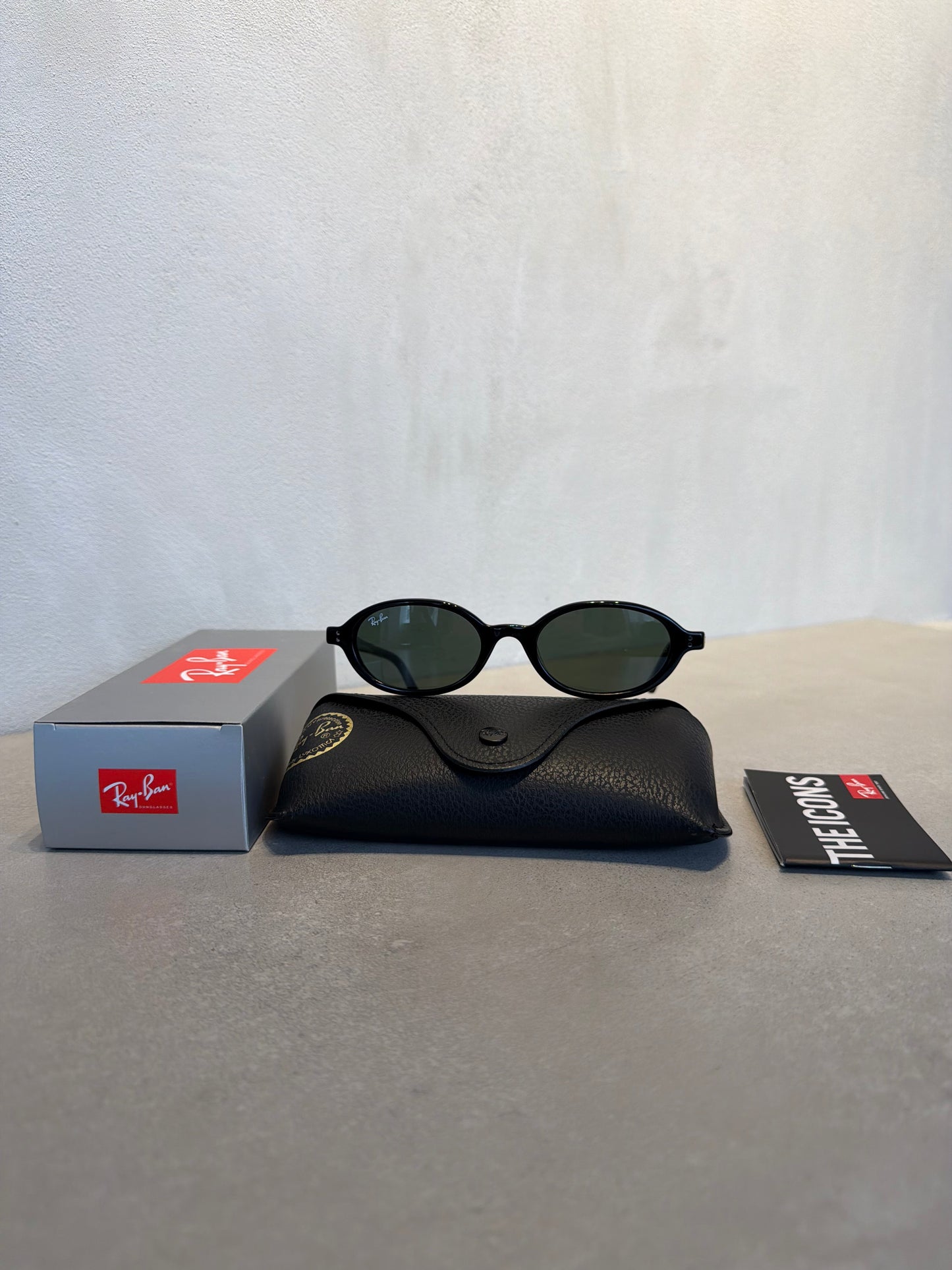 RAYBAN KHAL BIO-BASED Dark Grey Polished Black 7163