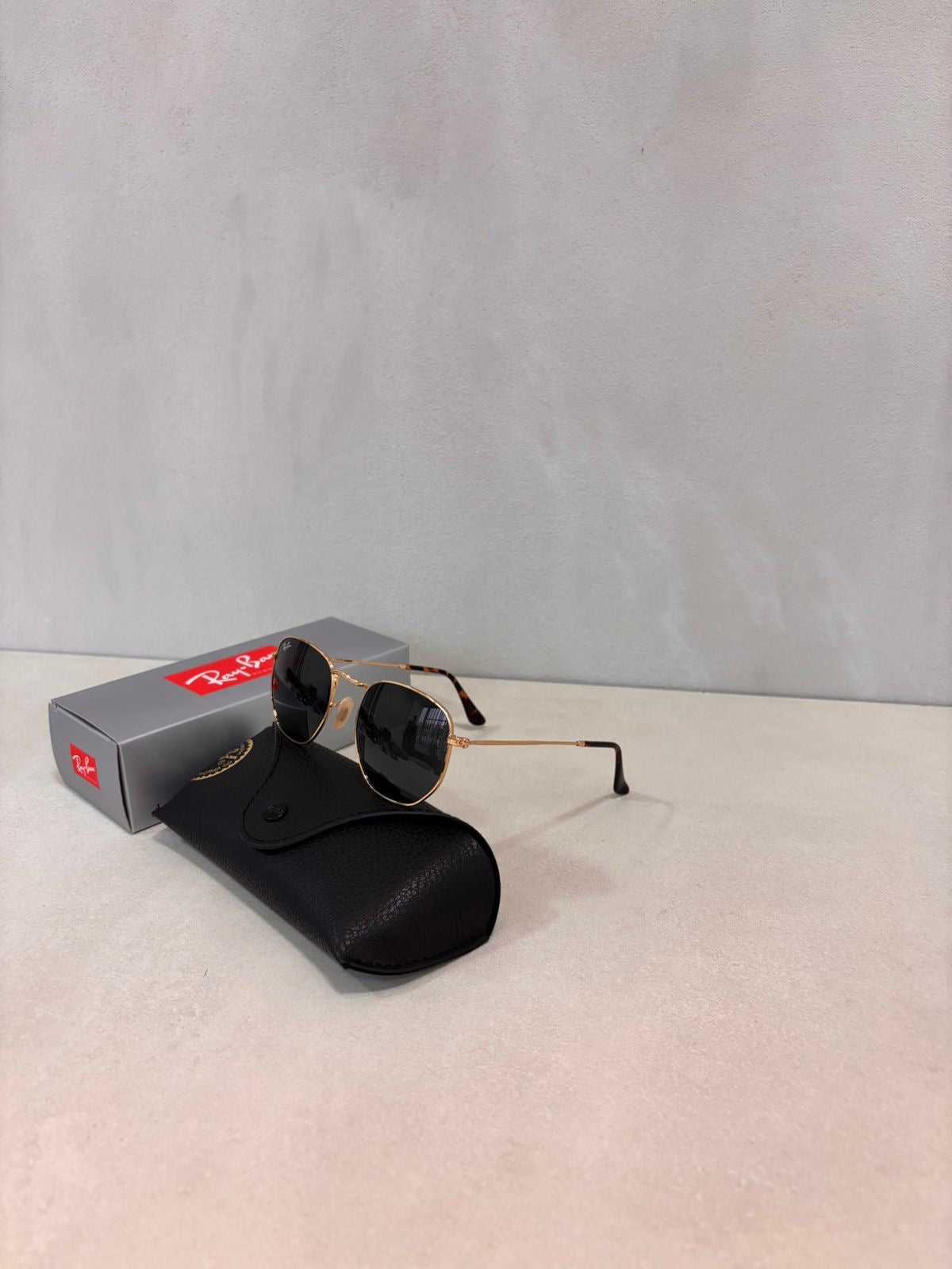 RAYBAN Hexagonal Arista Green -7018