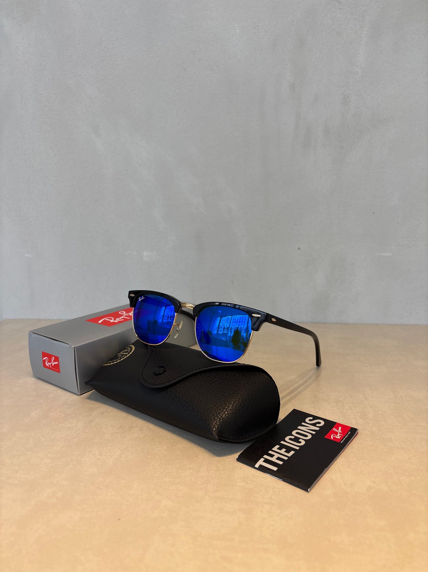 Club Master Mirror Blue