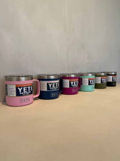 YETI rambler MUG de 14 onzas para Café - Morado -7086