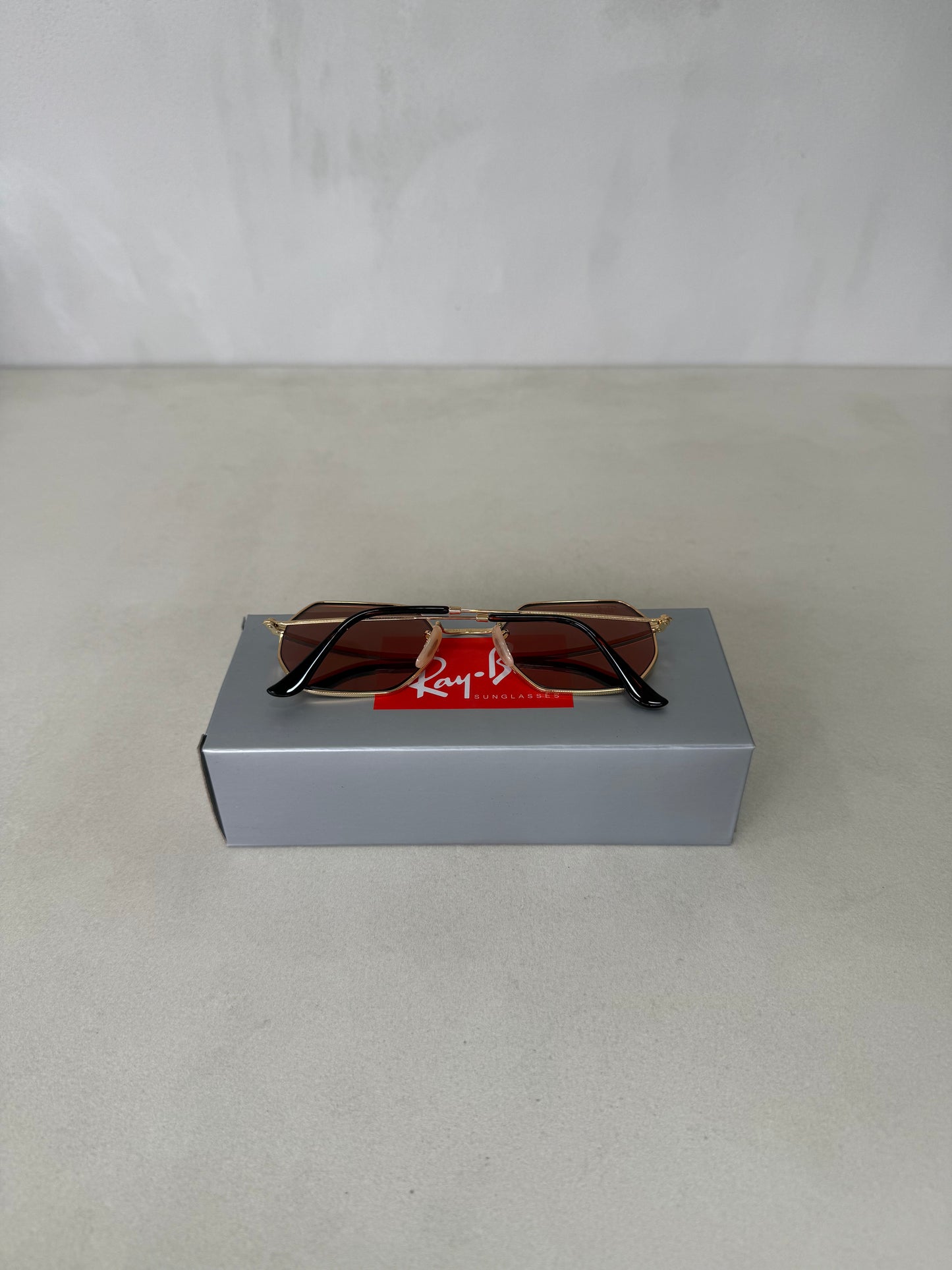 Octagonal Mirror Pink