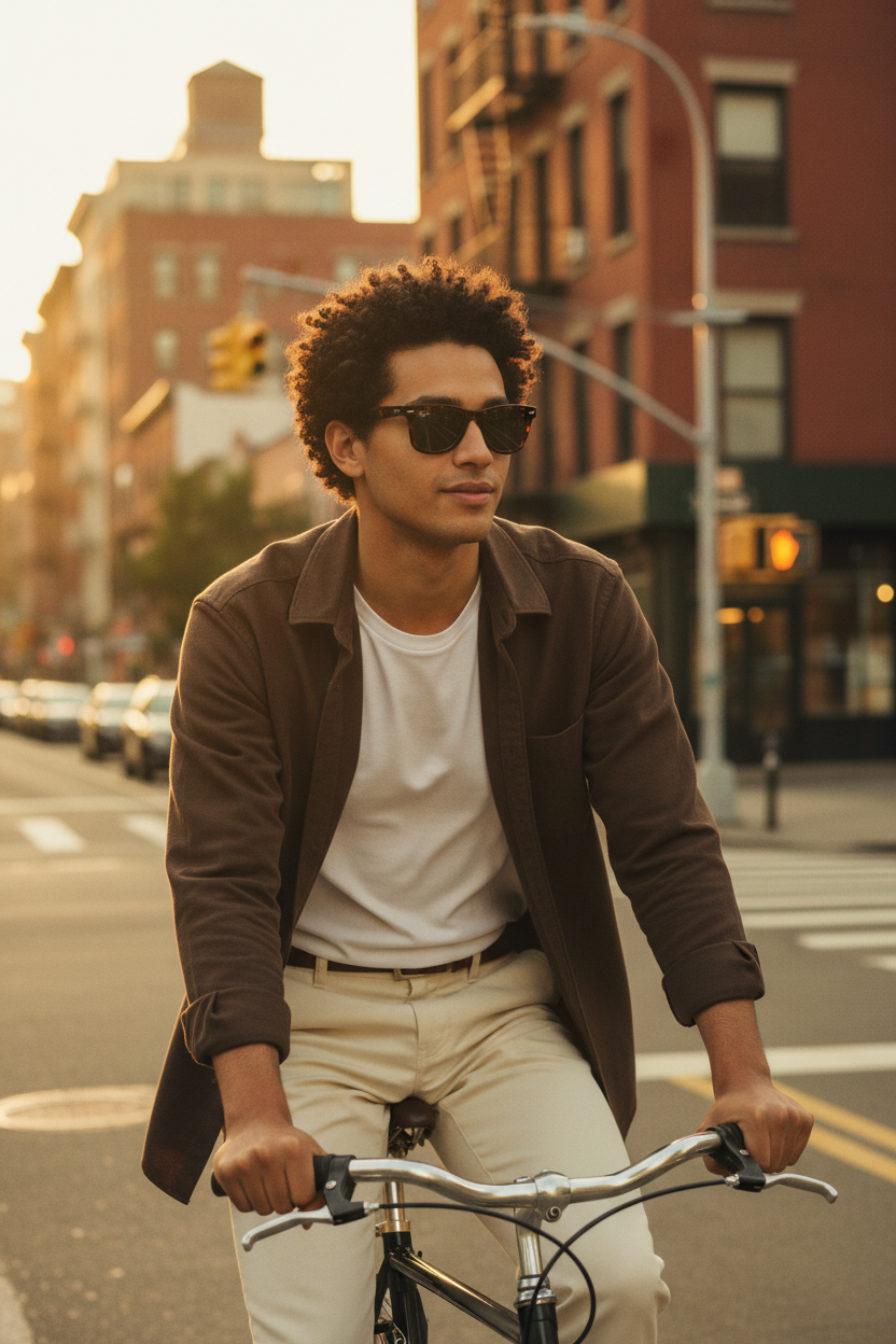 RAYBAN Wayfarer Tortoise Polarized Green -7044