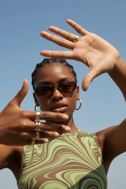 RAYBAN Bio-Based Brown -7008