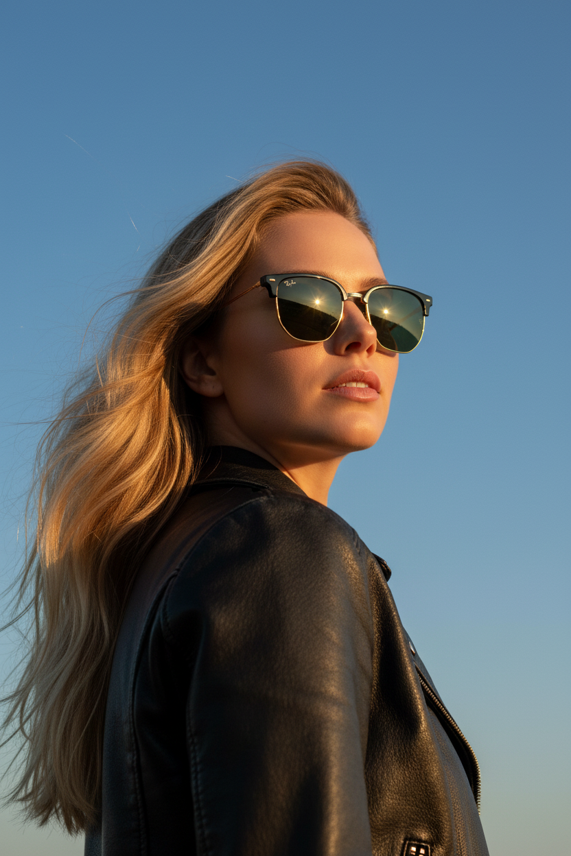 RAYBAN New Club Master Arista Green