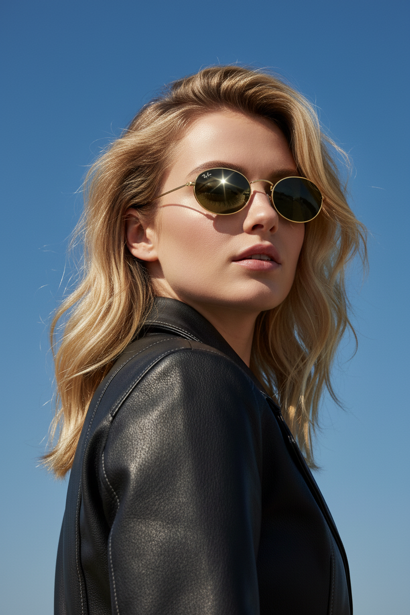 RAYBAN Oval Arista Green -7033