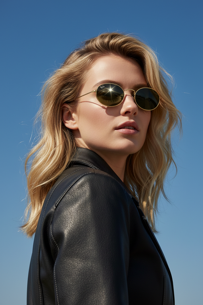 RAYBAN Oval Arista Green -7033