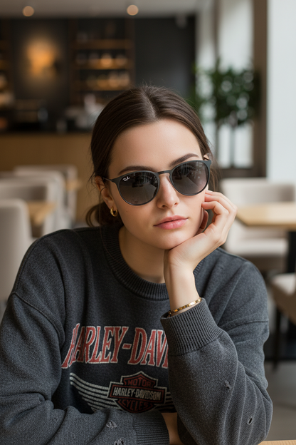 RAYBAN Ericka Metal Gradient Grey -7014