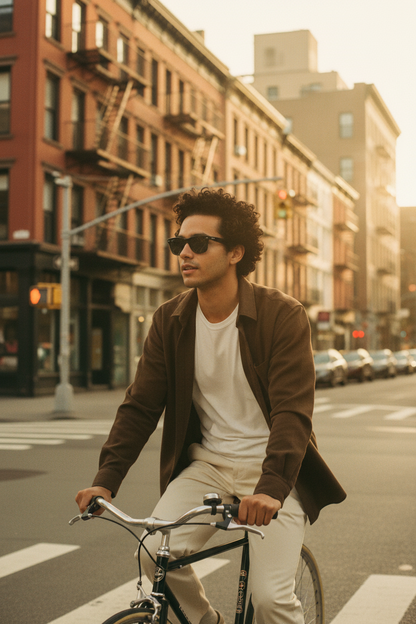 RAYBAN Wayfarer Polarized Green -7043