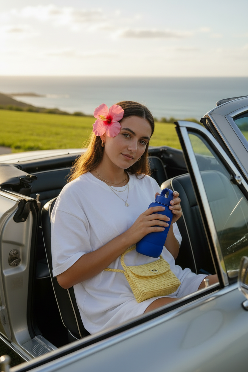 Zyko botella Puff - Azul -7113