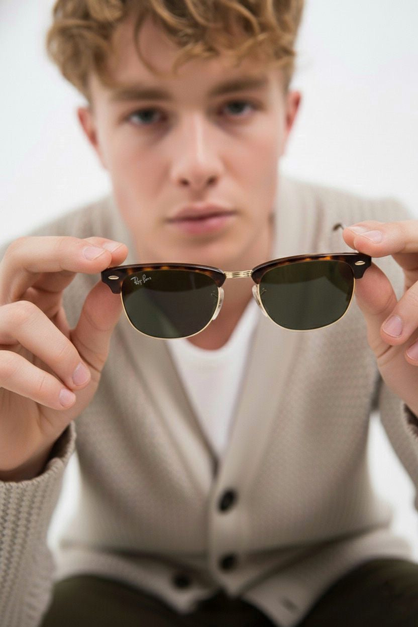 Club Master Tortoise Arista Green