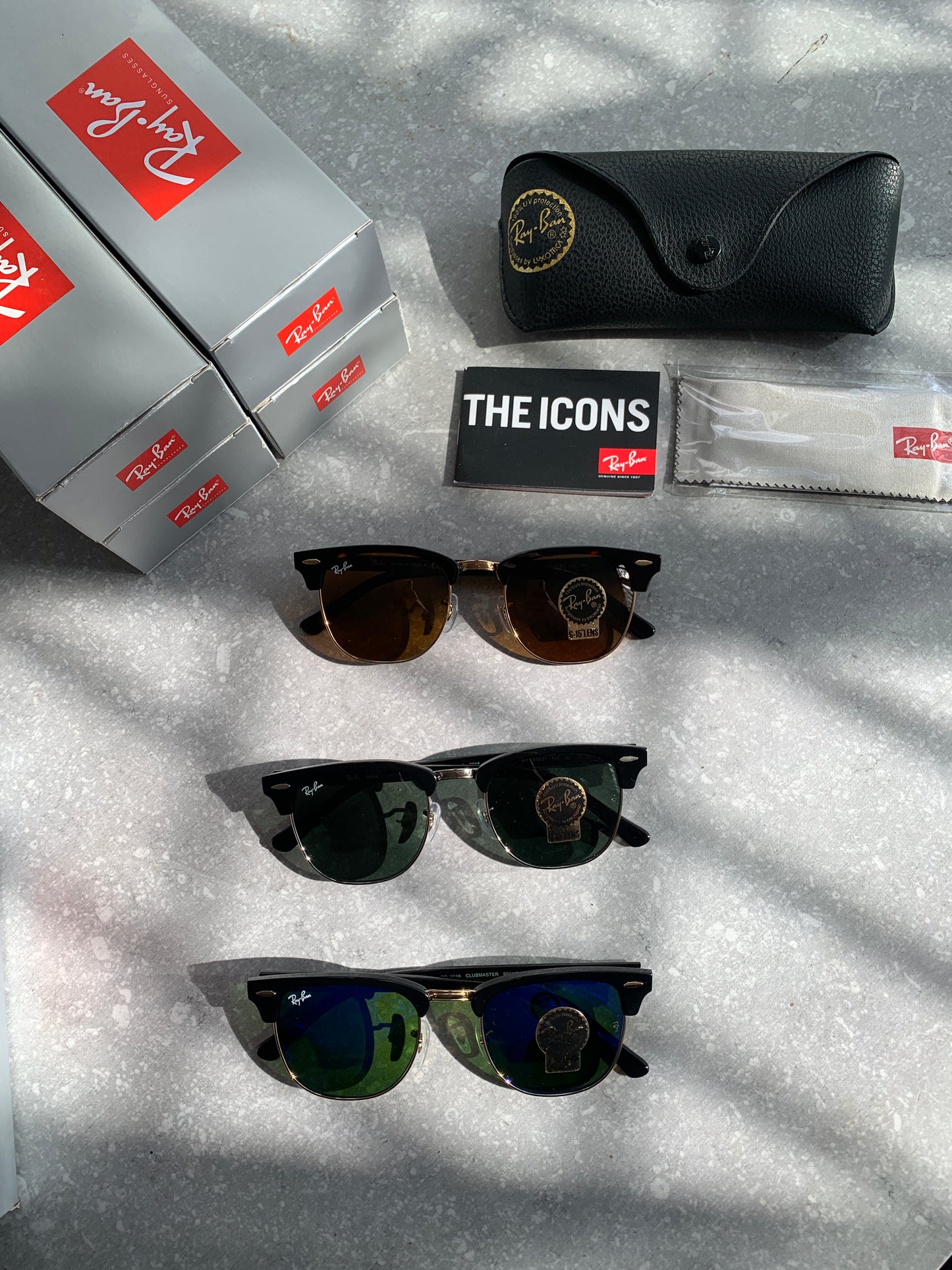 Club Master Mirror Blue