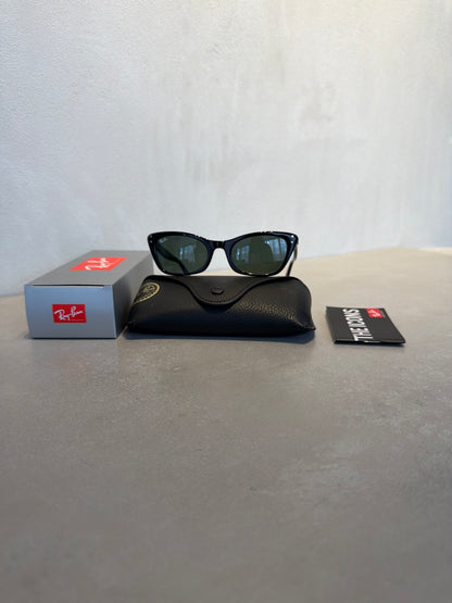 RAYBAN LADY BURBANK Green Polished Black 7166