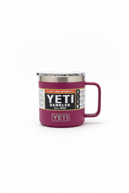 YETI rambler MUG de 14 onzas para Café - Morado -7086