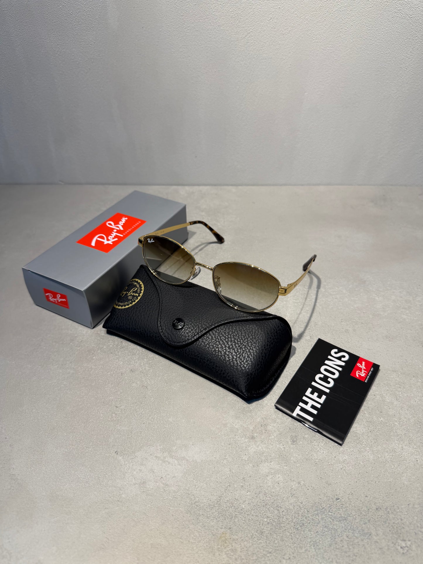 RAYBAN RB3774D gradient brown - 7174