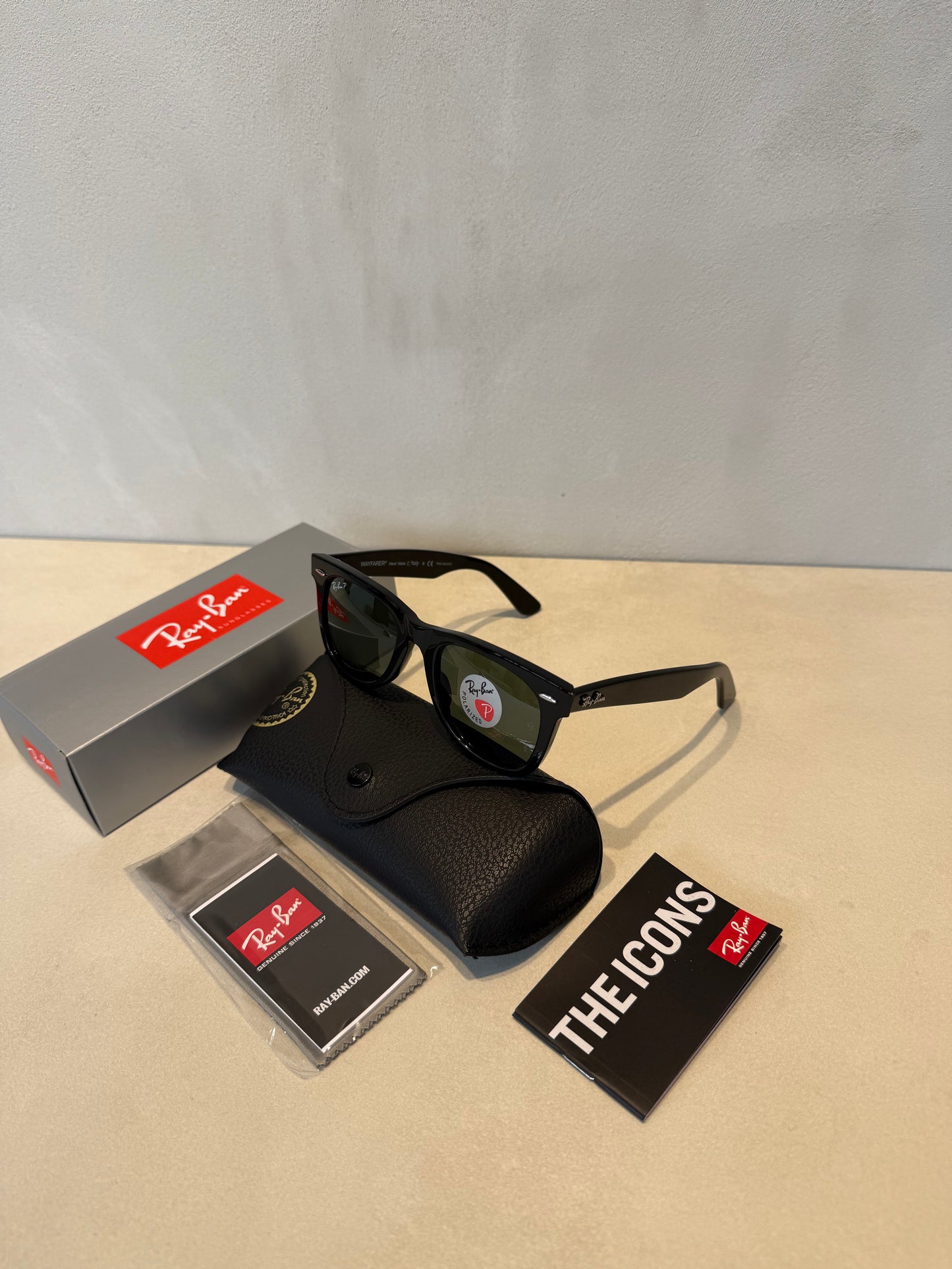 Wayfarer Polarized Green