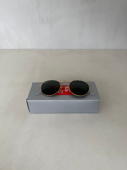 Round Metal Arista Green