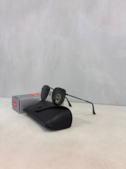 Hexagonal Black Grey