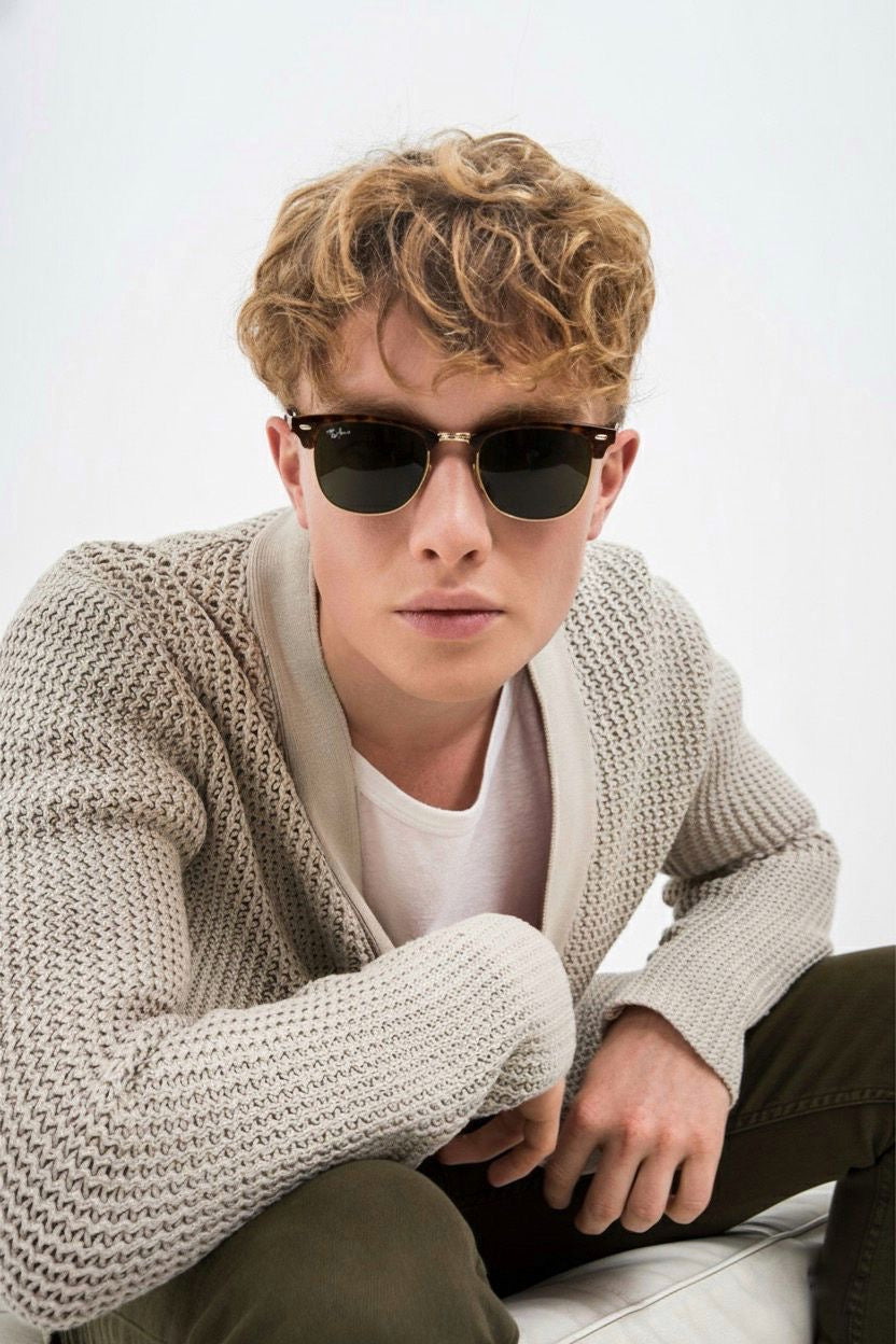 Club Master Tortoise Arista Green