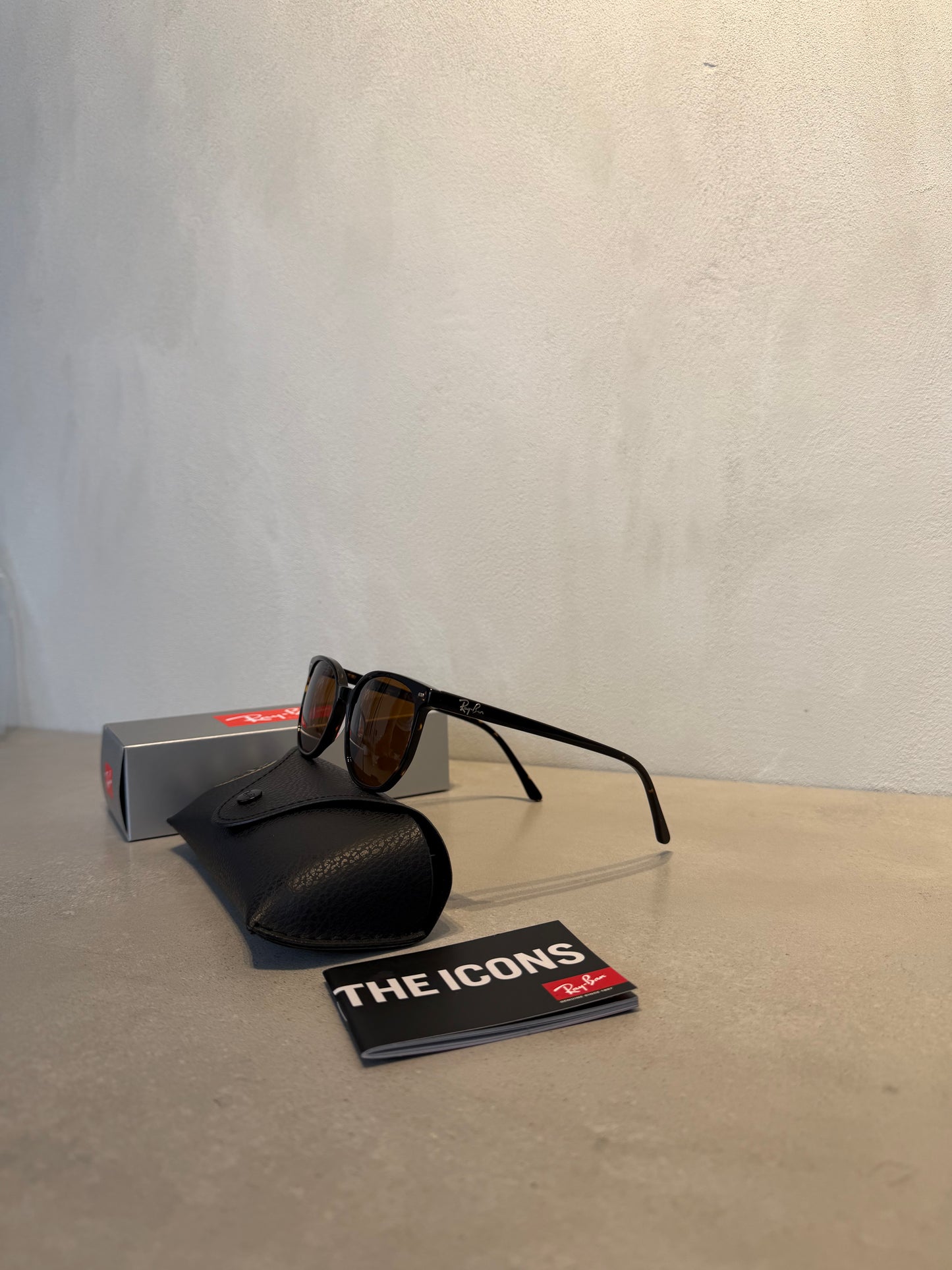 RAYBAN ELLIOT Brown Polished Havana - 7157