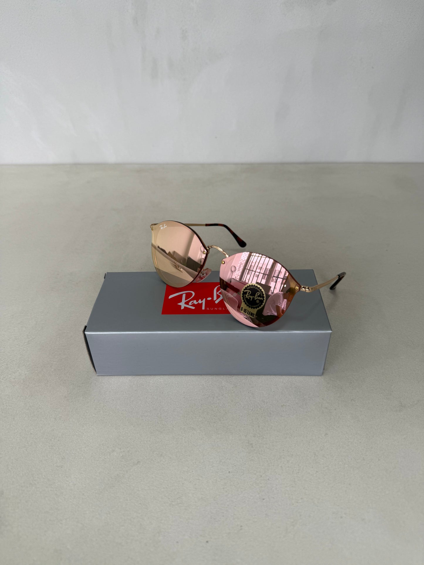 Round Blaze Mirror Pink