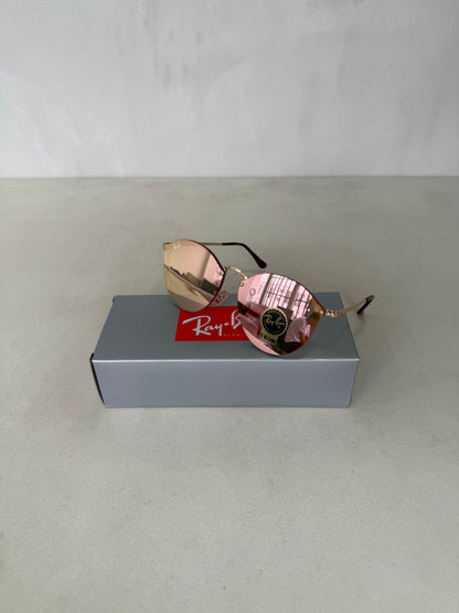 Round Blaze Mirror Pink