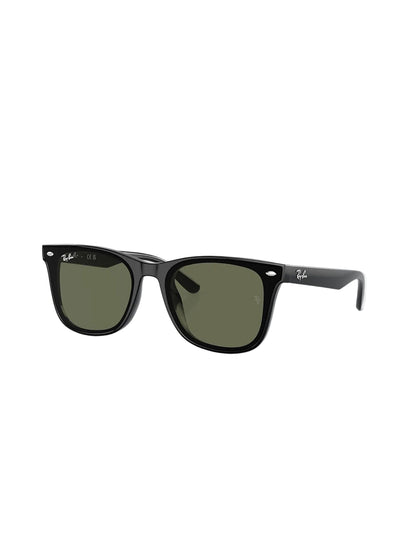 RAYBAN RB4420 Square Wayfarer Dark Green Polished Black - 7156