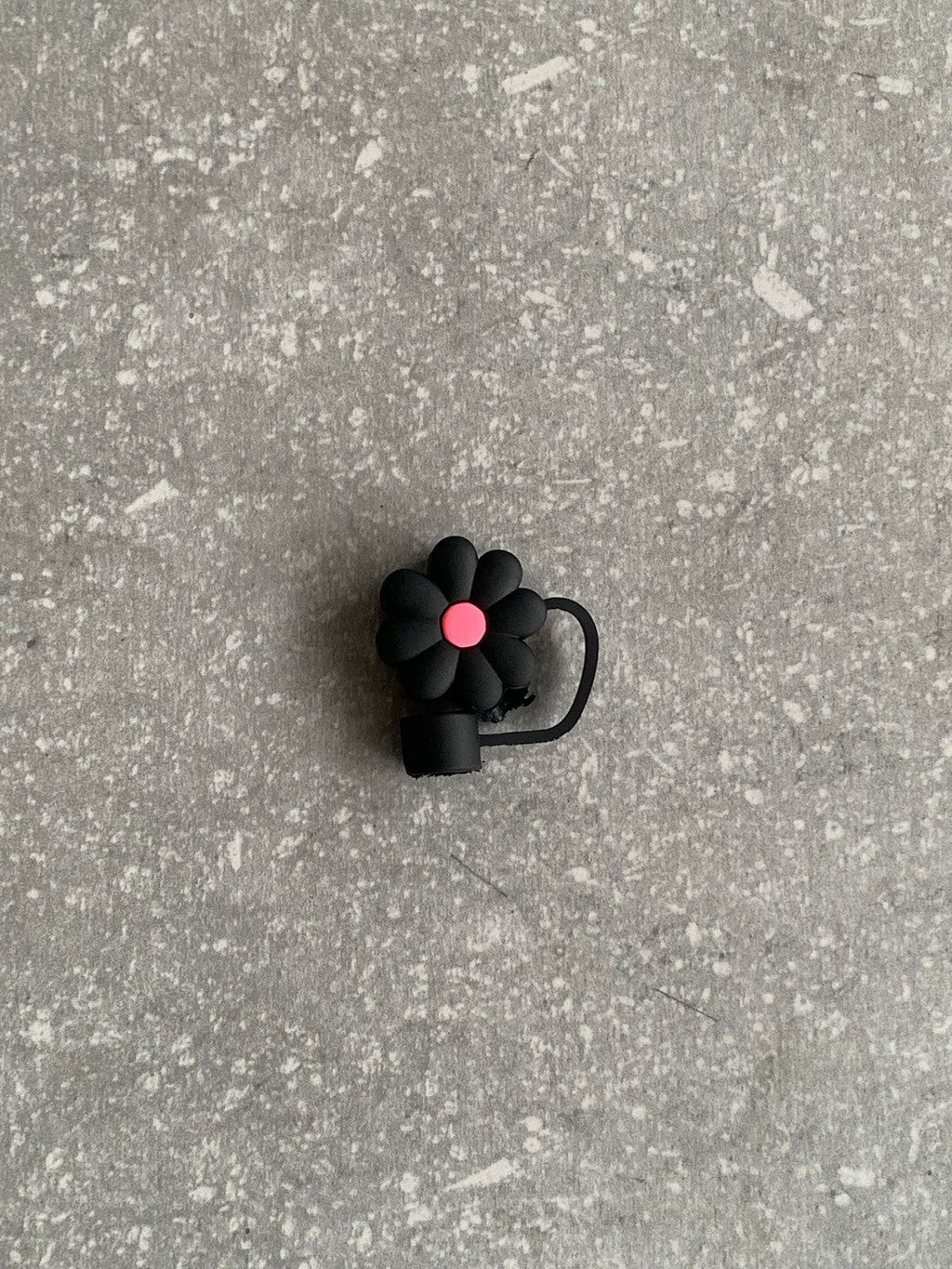 Tapapajilla Flor Negro-Rosa