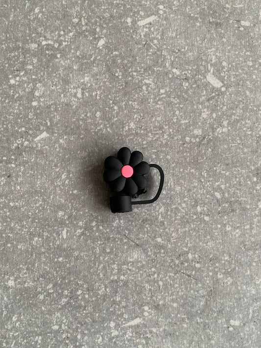 Tapapajilla Flor Negro-Rosa