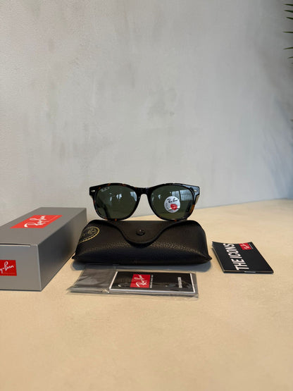 Wayfarer Tortoise Polarized Green